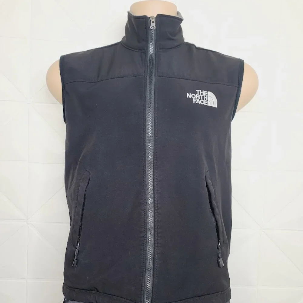 The North Face Men's Black Gordon Lyons Sleeveless Thermal Fleece‎ Vest Size S